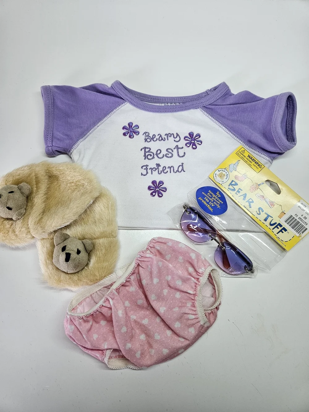 Large Build-a-Bear BAB Girl Clothing Lot Princess Fairy Coat Tracksuit Dress